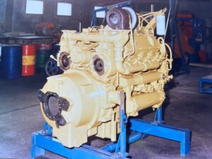 Nuestros inicios: reparación motor CAT 3408